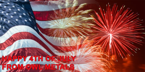 Happy 4th of July - Owl Metals